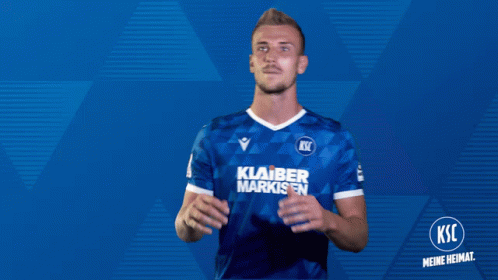 Man in Blue Shirt Saying KSC