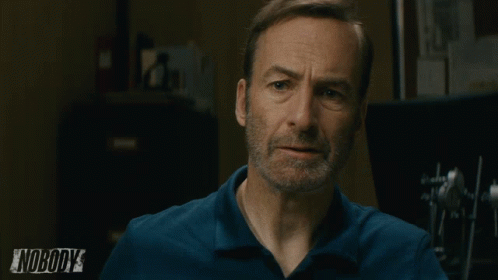 Man in Blue Shirt Saying Nobody