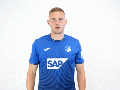 Man in Blue Shirt Saying Sap