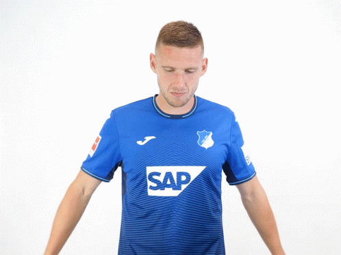 Man In Blue Shirt Saying Sap GIF