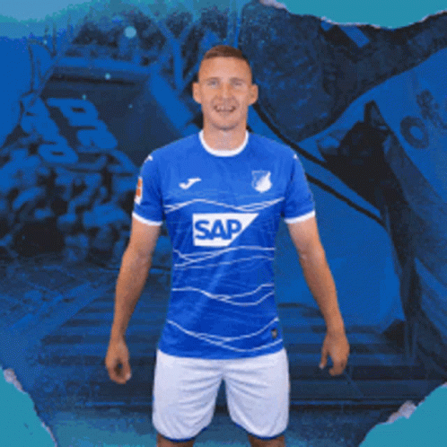 Man In Blue Shirt Saying Sap GIF