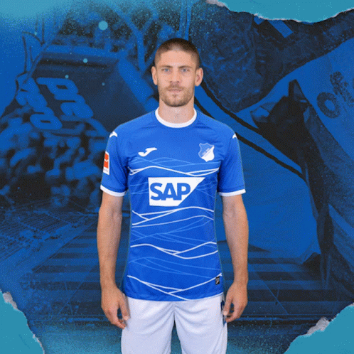 Man In Blue Shirt Saying Sap GIF