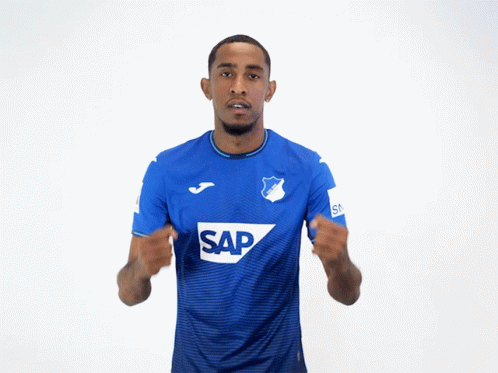 Man In Blue Shirt Saying Sap GIF