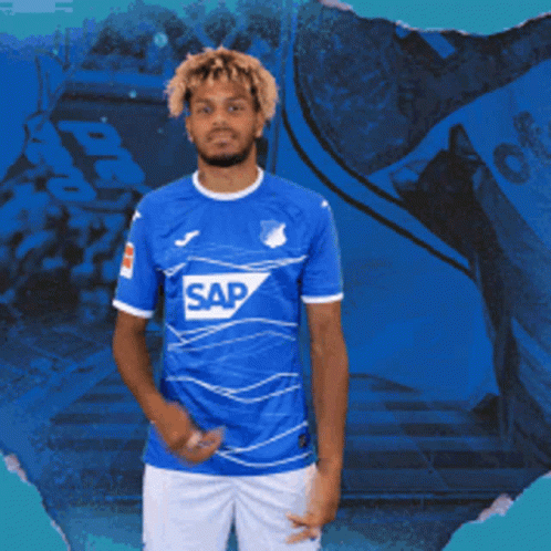 Man In Blue Shirt Saying Sap GIF