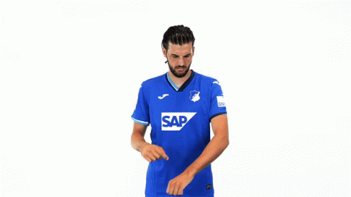 Man In Blue Shirt Saying Sap GIF
