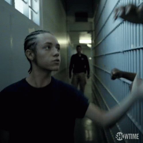Man In Blue Shirt Showtime GIF
