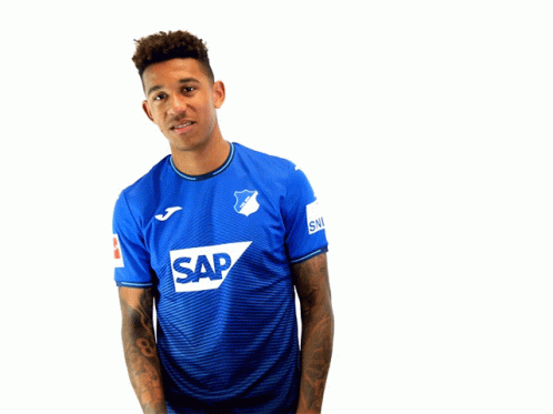 Man in Blue Shirt with Sap