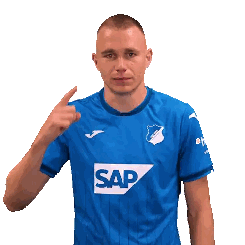 Man in Blue Shirt with Sap
