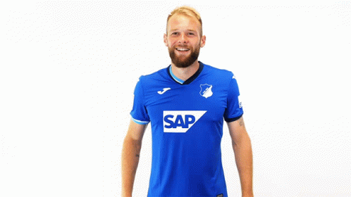 Man In Blue Shirt With Sap GIF