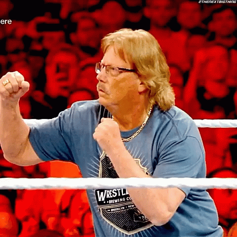 Man in Blue Shirt Wrestle Brewing