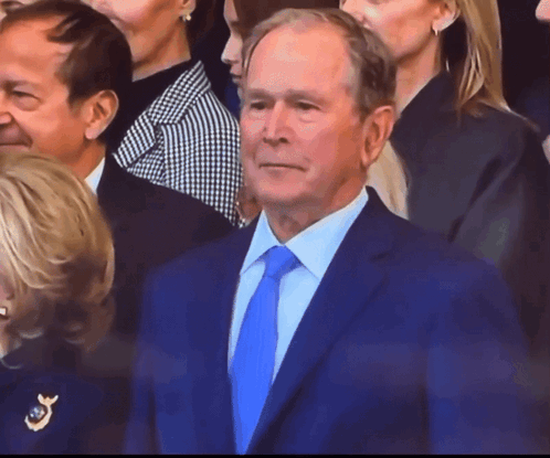 Man in Blue Suit and Tie