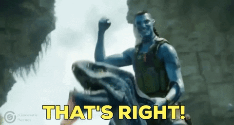 Man In Blue Suit Holding Woman Saying That's Right GIF