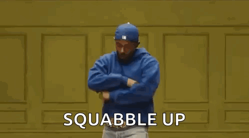 Man in Blue Sweatshirt Dancing