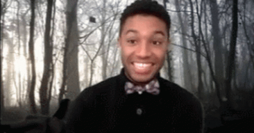 Man in Bow Tie Smiling