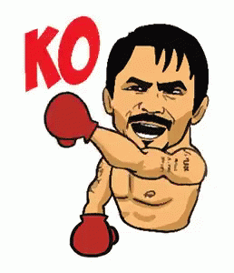 Man in Boxing Gloves KO