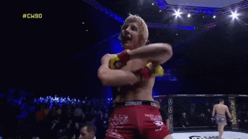 Man in Boxing Ring #cw90