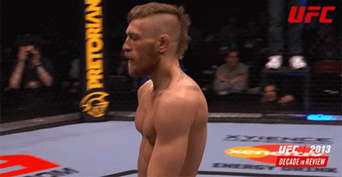 Man in Boxing Ring UFC 2013 Decade Review