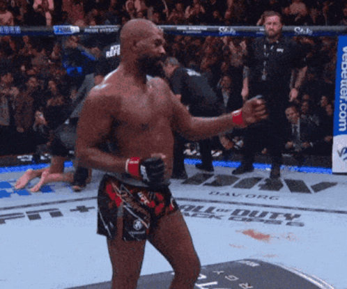 Man In Boxing Ring With Better.com Banner GIF