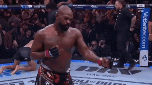 Man in Boxing Ring with Better.com Sign