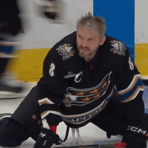 Man in Capitals Jersey