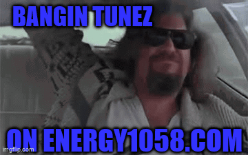 Man In Car Bangin Tunez On Energy1058.com GIF