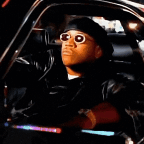 Man In Car Chillin For Weekend GIF