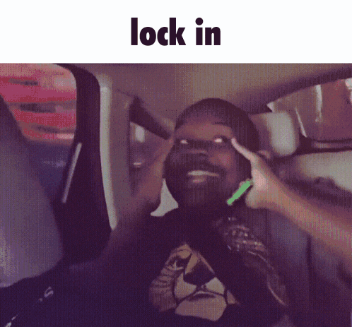 Man in Car with Lock In