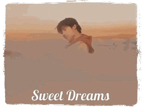 Man in Car with Sweet Dreams