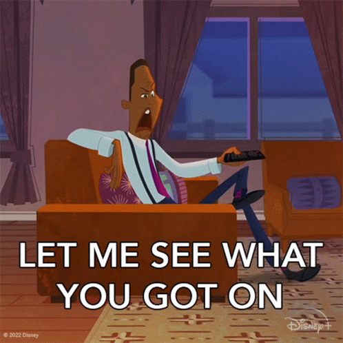 Man in Chair Let Me See What You Got