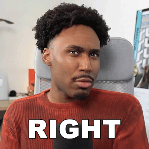 Man In Chair With Right On Face GIF