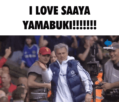 Man in Chelsea Vest Says I Love Saaya Yamubuki