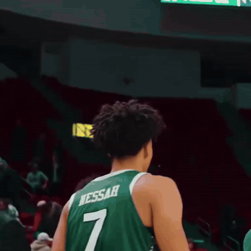 Man in Cleveland State Jersey Number 1