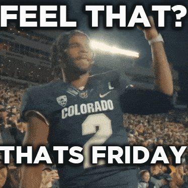 Man in Colorado Jersey Fist Pump