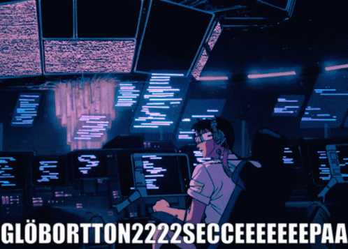 Man in Control Room Saying globortton222secceeeeepaa