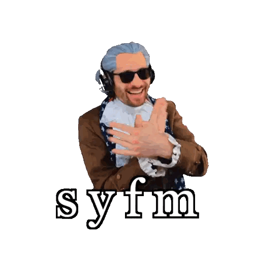Man in Costume with SYFM