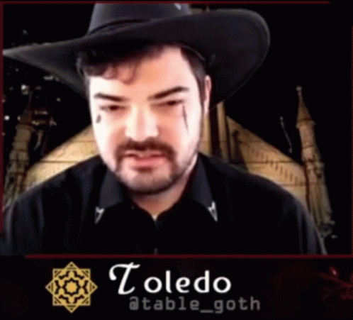 Man in Cowboy Hat Named Toledo