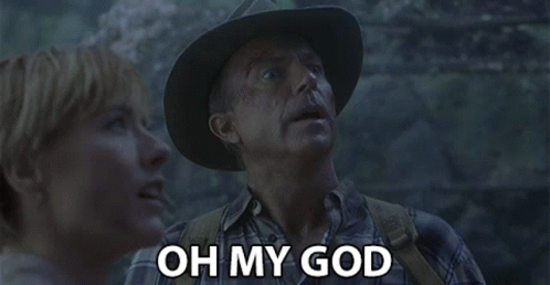 Man In Cowboy Hat Saying Oh My God GIF