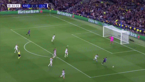 Man in Crowd Goaaal Virgil Van Dijk