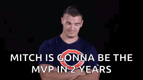 Man in Cubs Shirt MVP Prediction