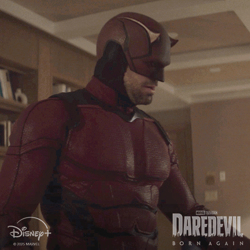 Man in Daredevil Costume