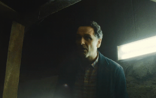 Man In Dark Room Not A Chance GIF