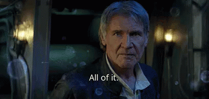 Man in Dark Room Saying All of It