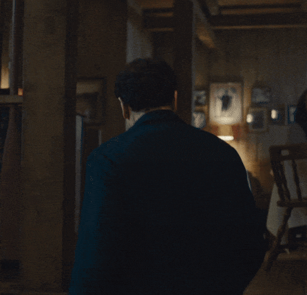 Man in Dark Room Saying Don't Do It
