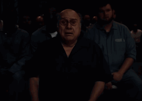 Man in Dark Room Saying Oh My God