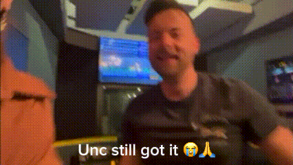Man in Dark Room UNC Still Got It