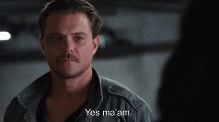 Man In Denim Jacket Talking GIF