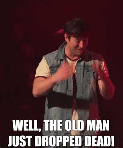 Man in Denim Vest Dancing