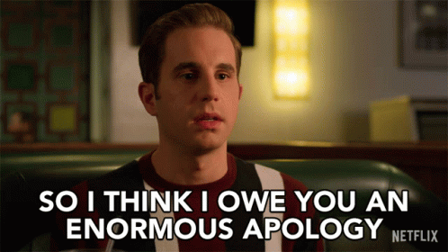 Man in Diner Says So I Think I Owe You an Enormous Apology Netflix