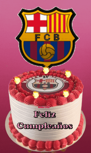 Man in FCB Jersey Holding Hand to Chest
