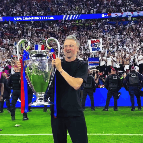 Man In Fly Emirates Shirt Waving GIF